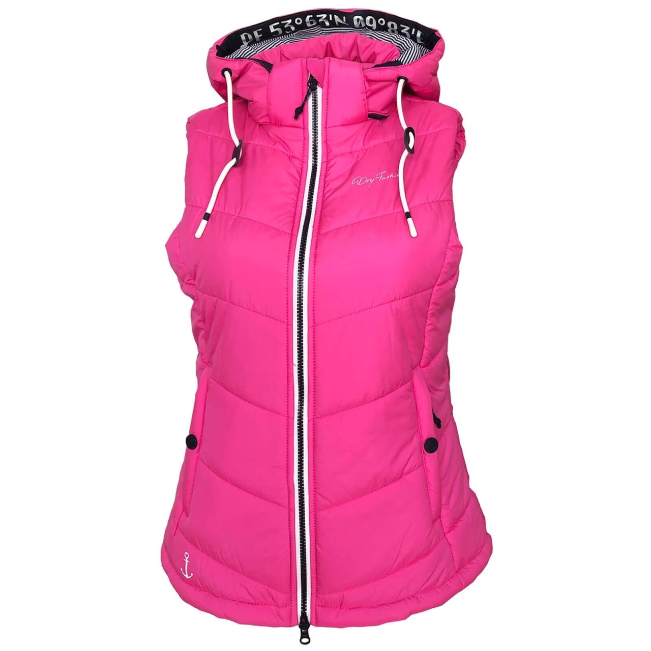 DryFashion Rügen Damen Steppweste große Größen
