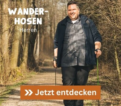 Wanderhosen Herren in Übergrößen