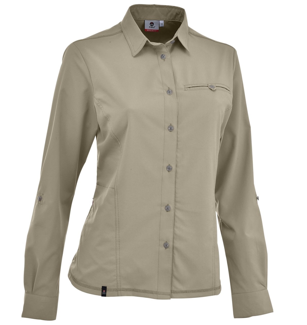 Maul Hochalm Damen Langarm Wanderbluse Mückenschutz große Größen