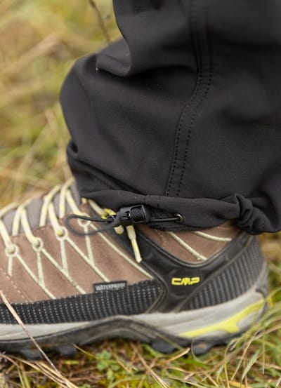 Outdoorhose in Übergrößen – verstellbarer Hosensaum mit Kordelzug