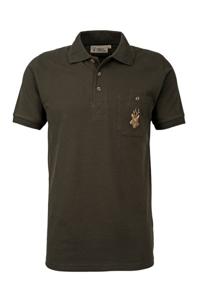 Hubertus Rehbock Herren Poloshirt Baumwolle