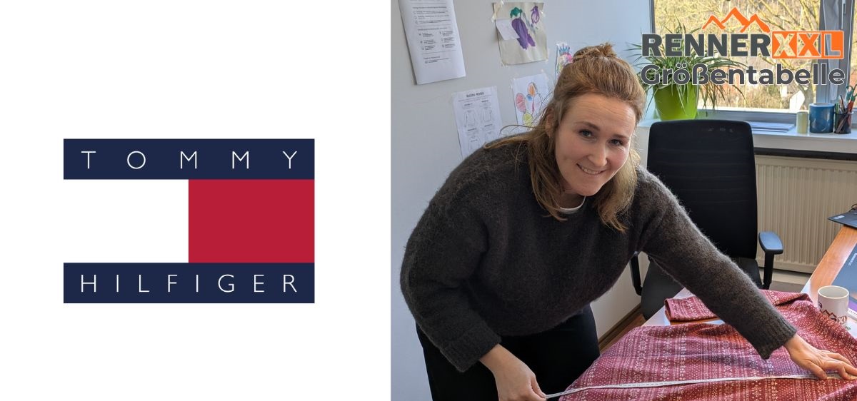 Tommy Hilfiger Größentabelle – Ramona von RennerXXL beim Maßnehmen für große Größen und Übergrößen bis 6XL