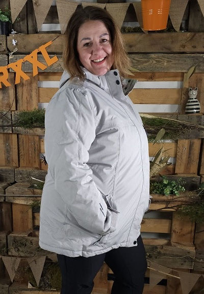 Blue Wave Funktionsjacke in Grau für Damen