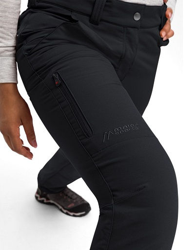 Damen Softshellhose große Größen – elastischer 4-Wege-Stretch Maier Sports