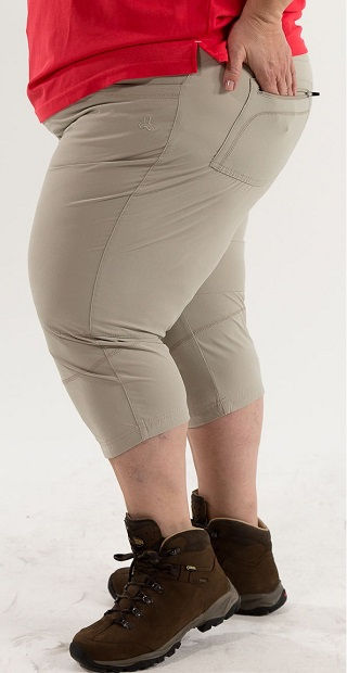 Damen Bermuda Übergröße – kurze Hose große Größen im Outdoor-Einsatz