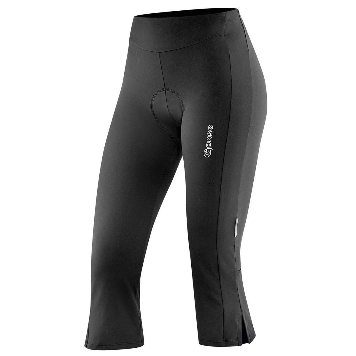 Gonso Jane 3/4 Fahrradhose Damen mit Sitzpolster große Größen