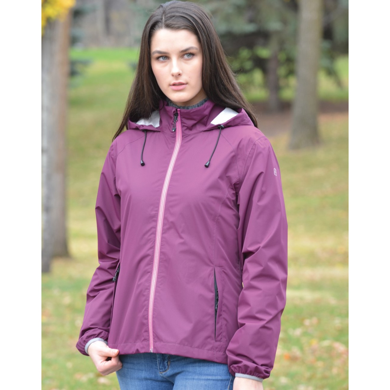 damen regenjacke mit fleecefutter